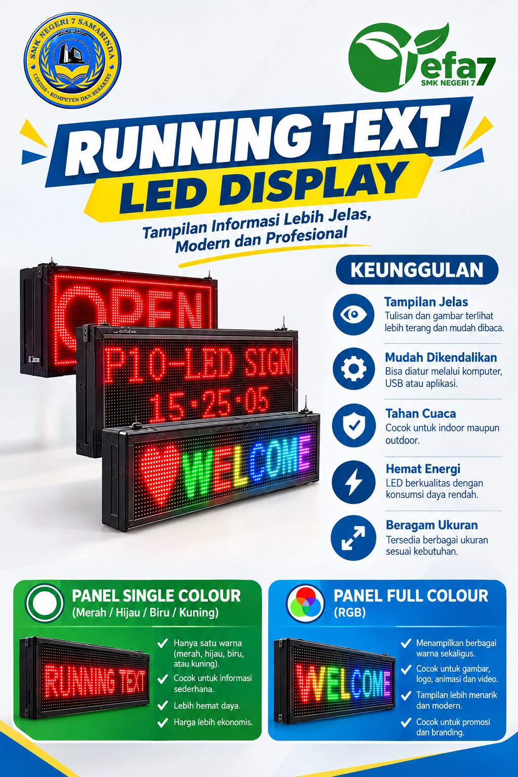 Running Text LED