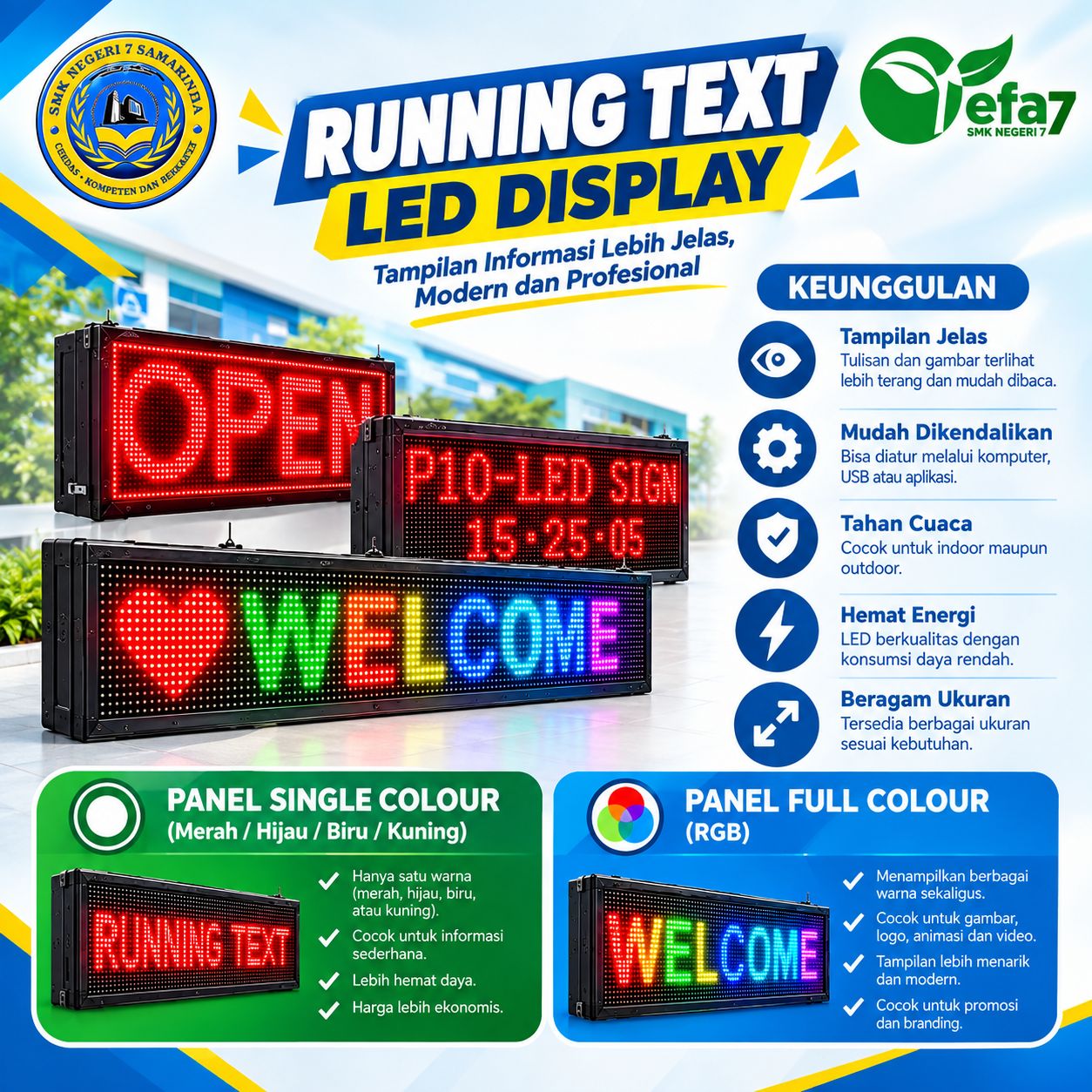 Running Text LED
